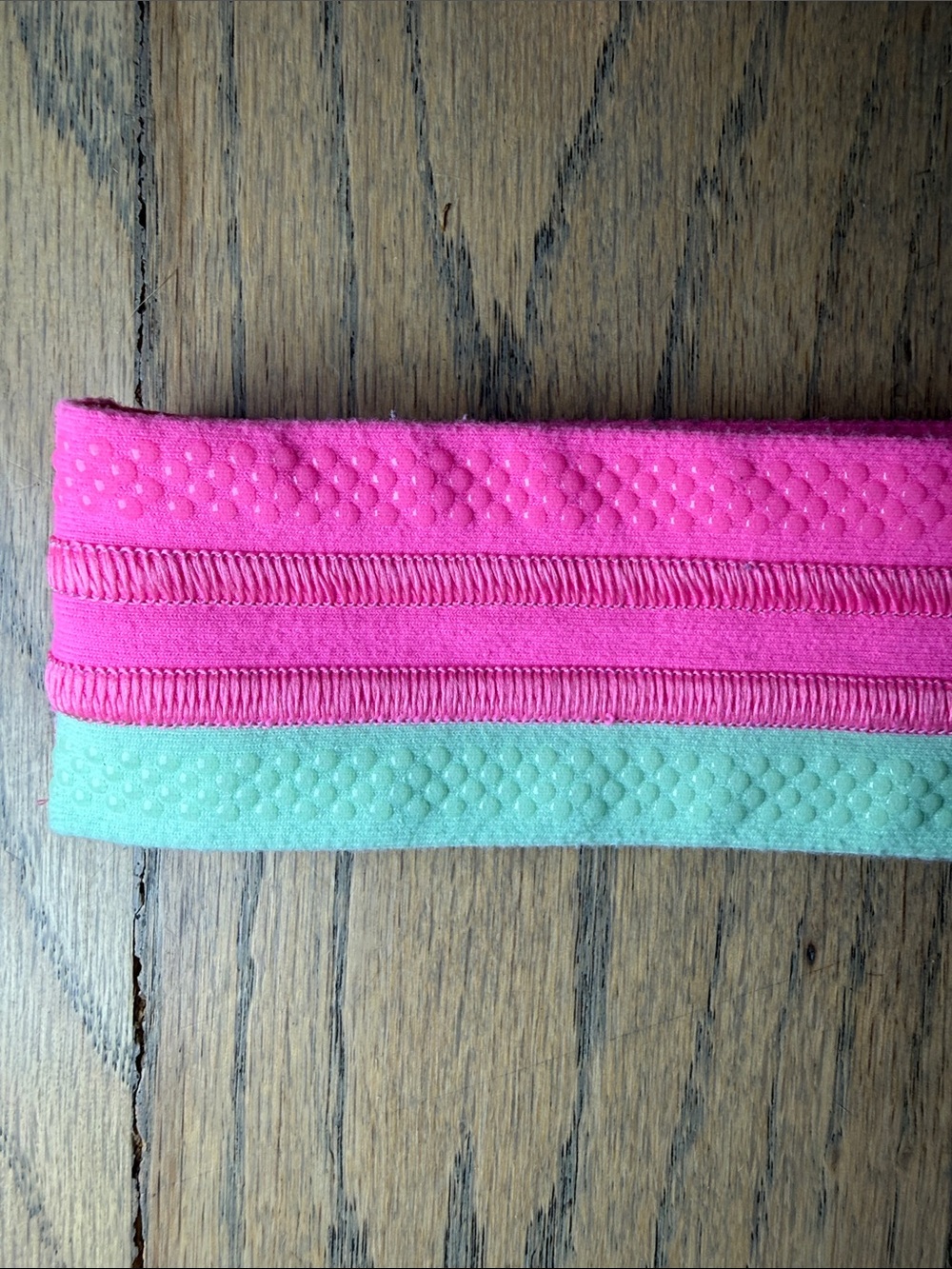Lululemon Athletics Kids Triple-Stripe Headband Mint, Lavender & Pink, One Size - Picture 8 of 8